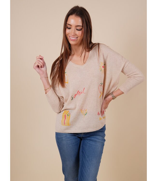 Bérangere beige chiné