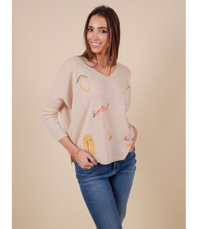 Bérangere beige chiné