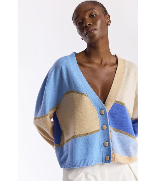 Abstract scenic cardi camel/splash