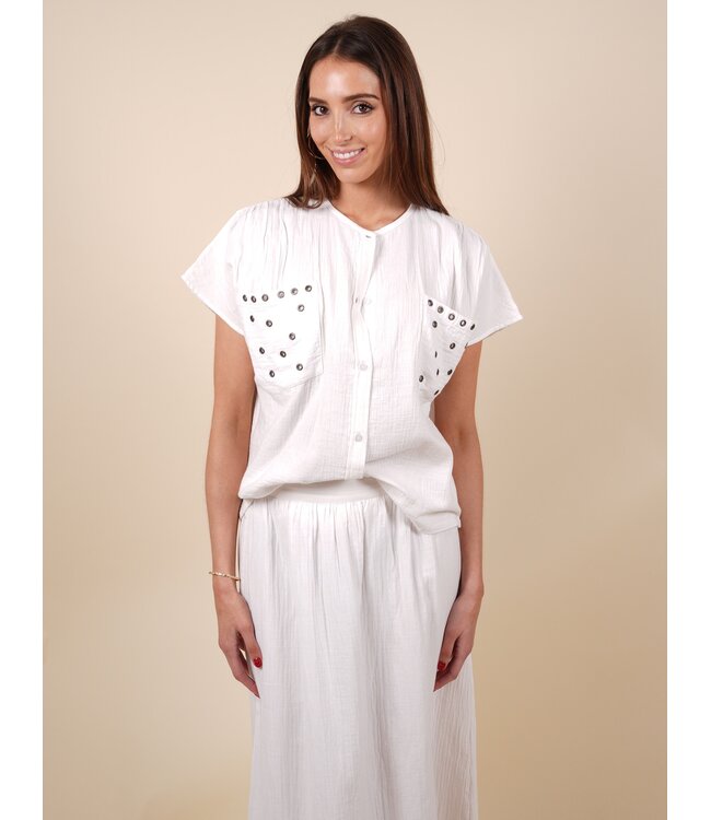 Not Shy Dames-blouse Not Shy