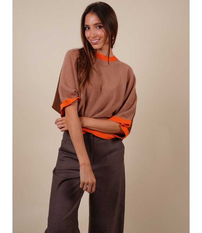 Bettina AF1H003WSC000 l.brown/coffee/orange