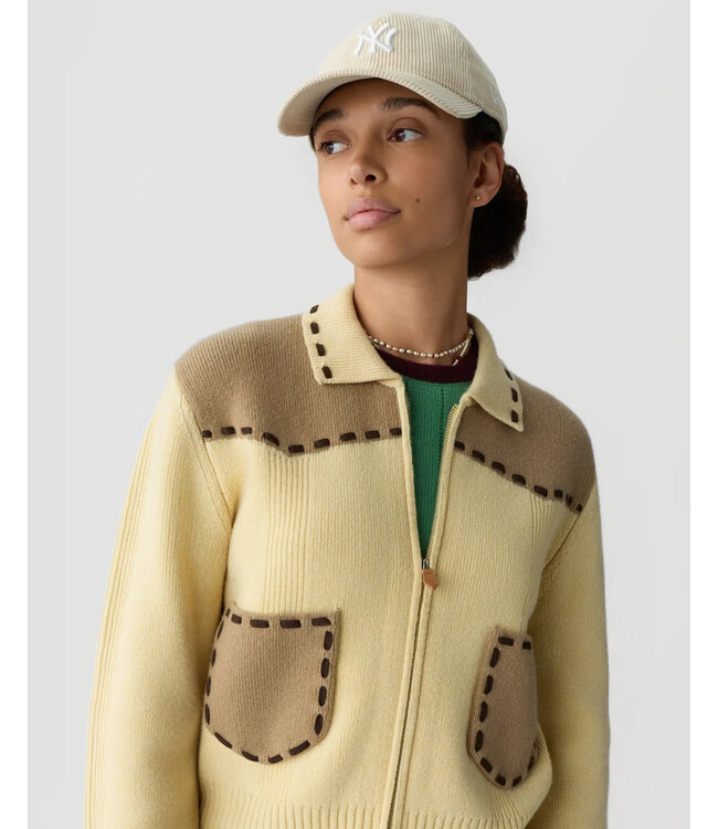 Saddle Up jacket butter/camel