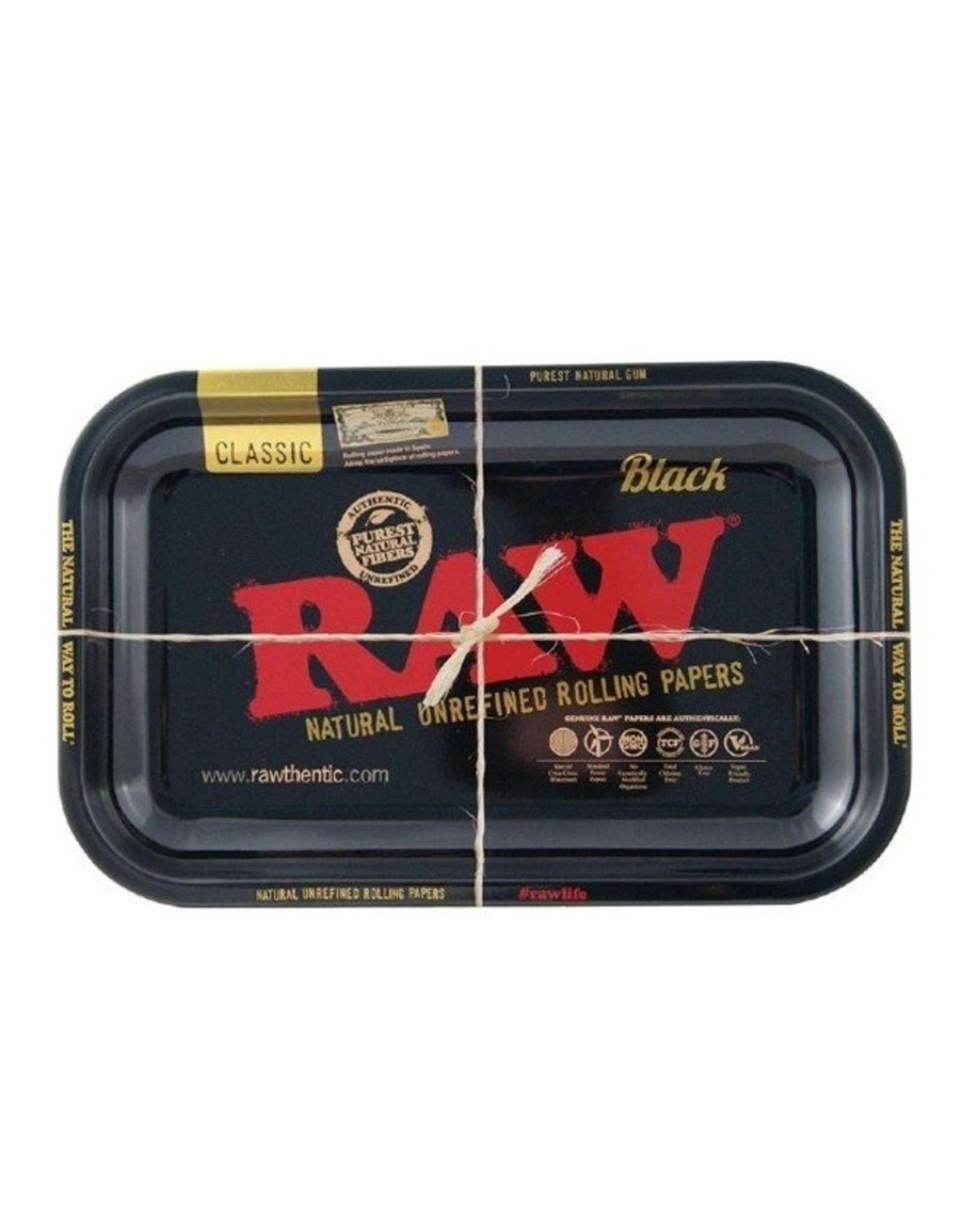 RAW RAW Black Rolling Tray