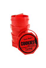 Cookies Cookies Stash Jar Big Red (3pcs)