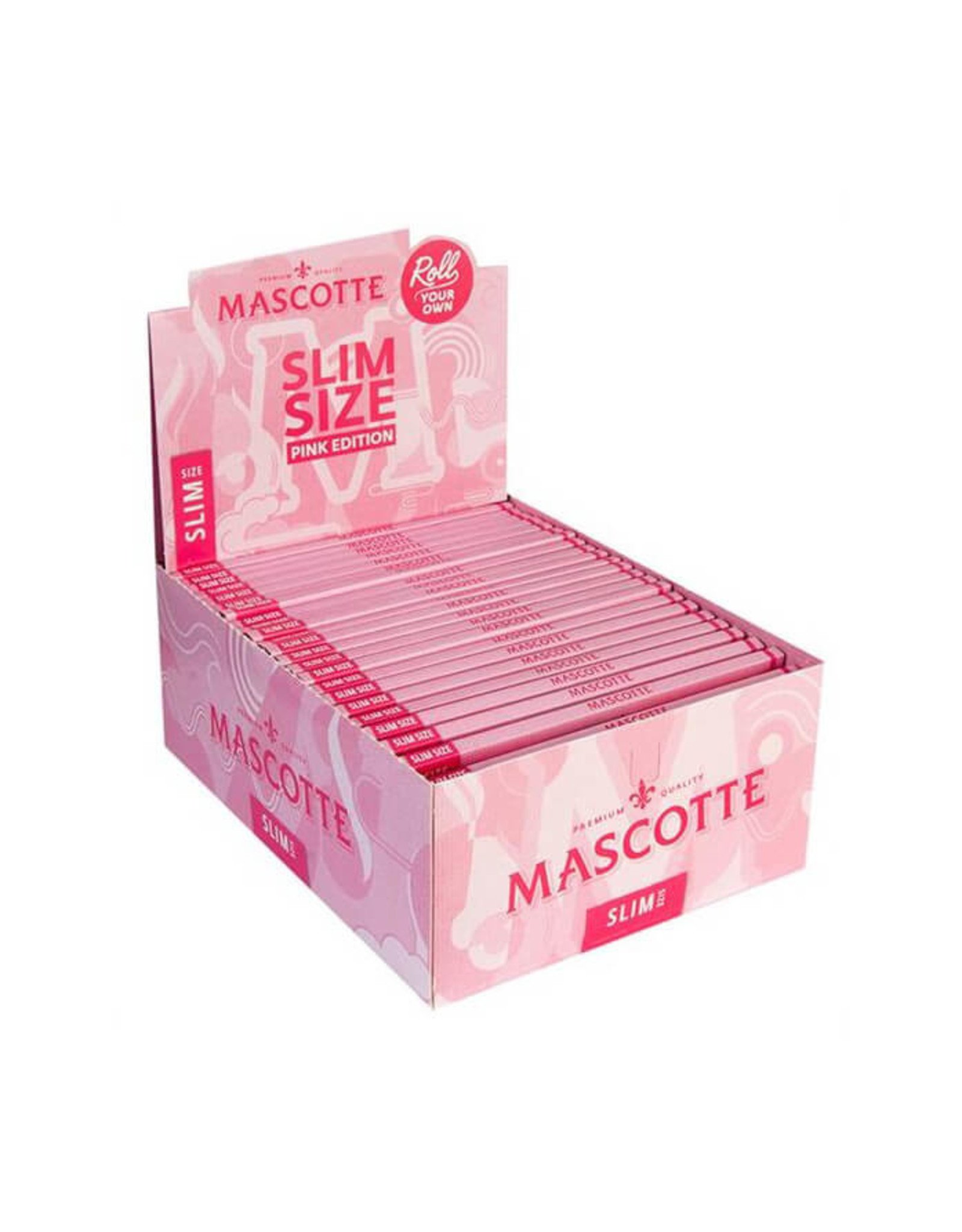 Box Mascotte Pink Rolling Papers