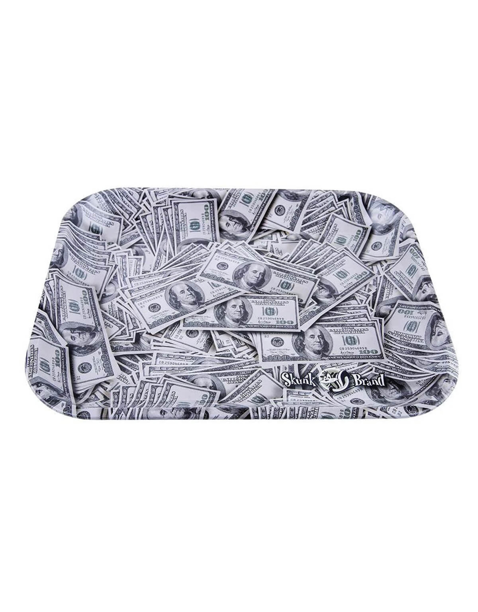 Skunk Dollar Bill Rolling Tray Large