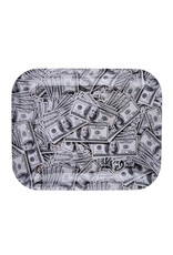 Skunk Dollar Bill Rolling Tray Large