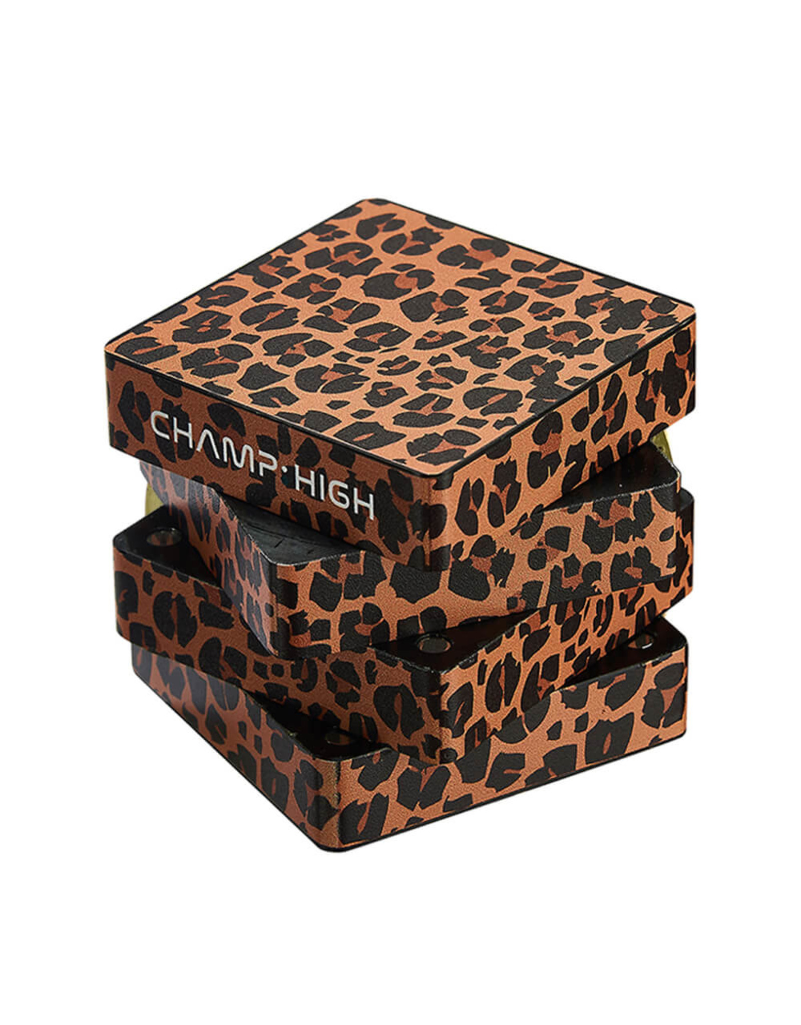 Champ High Champ High Tiger Square Metal Grinder 4 Parts (50mm)
