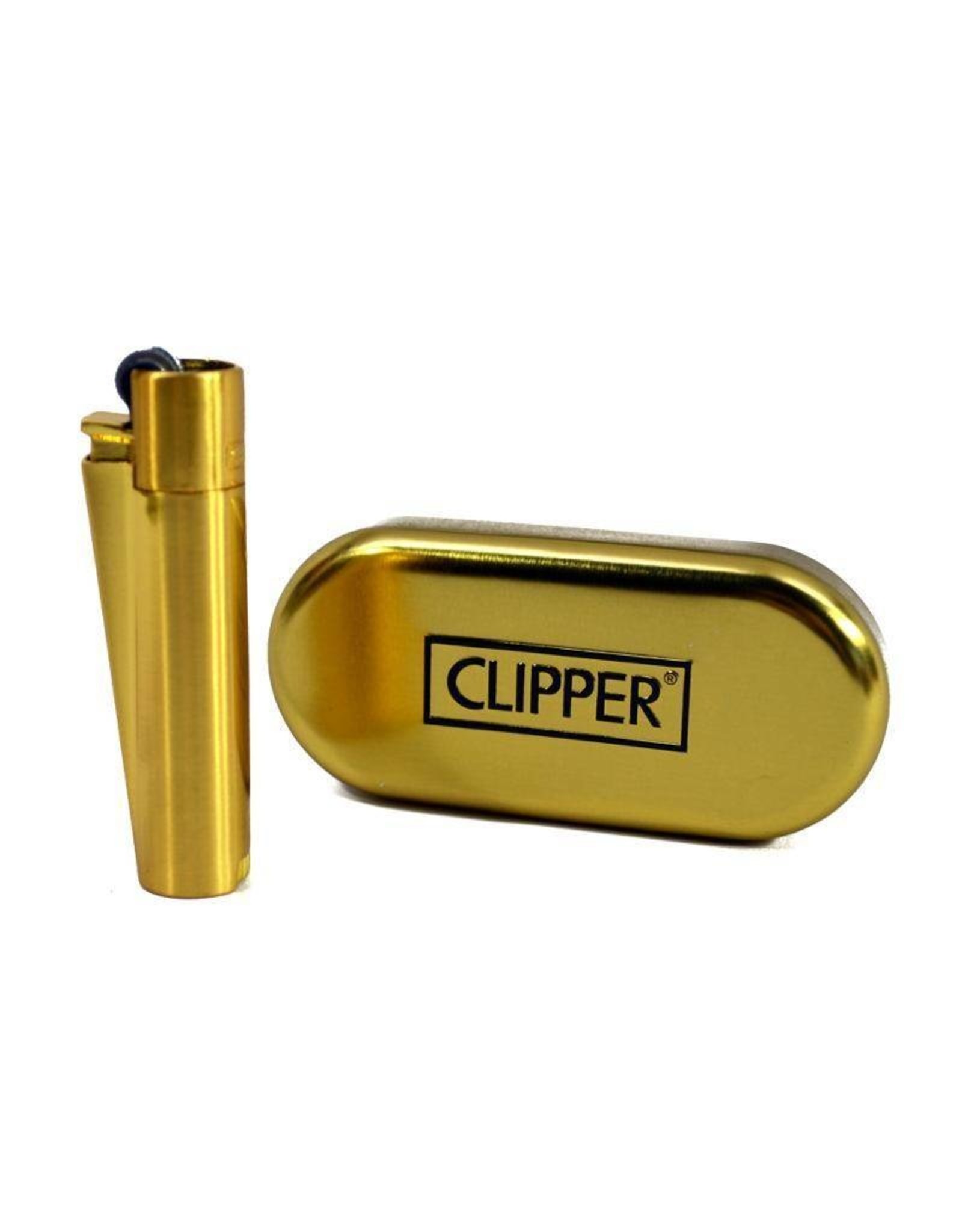 Clipper Gold Metal Lighter