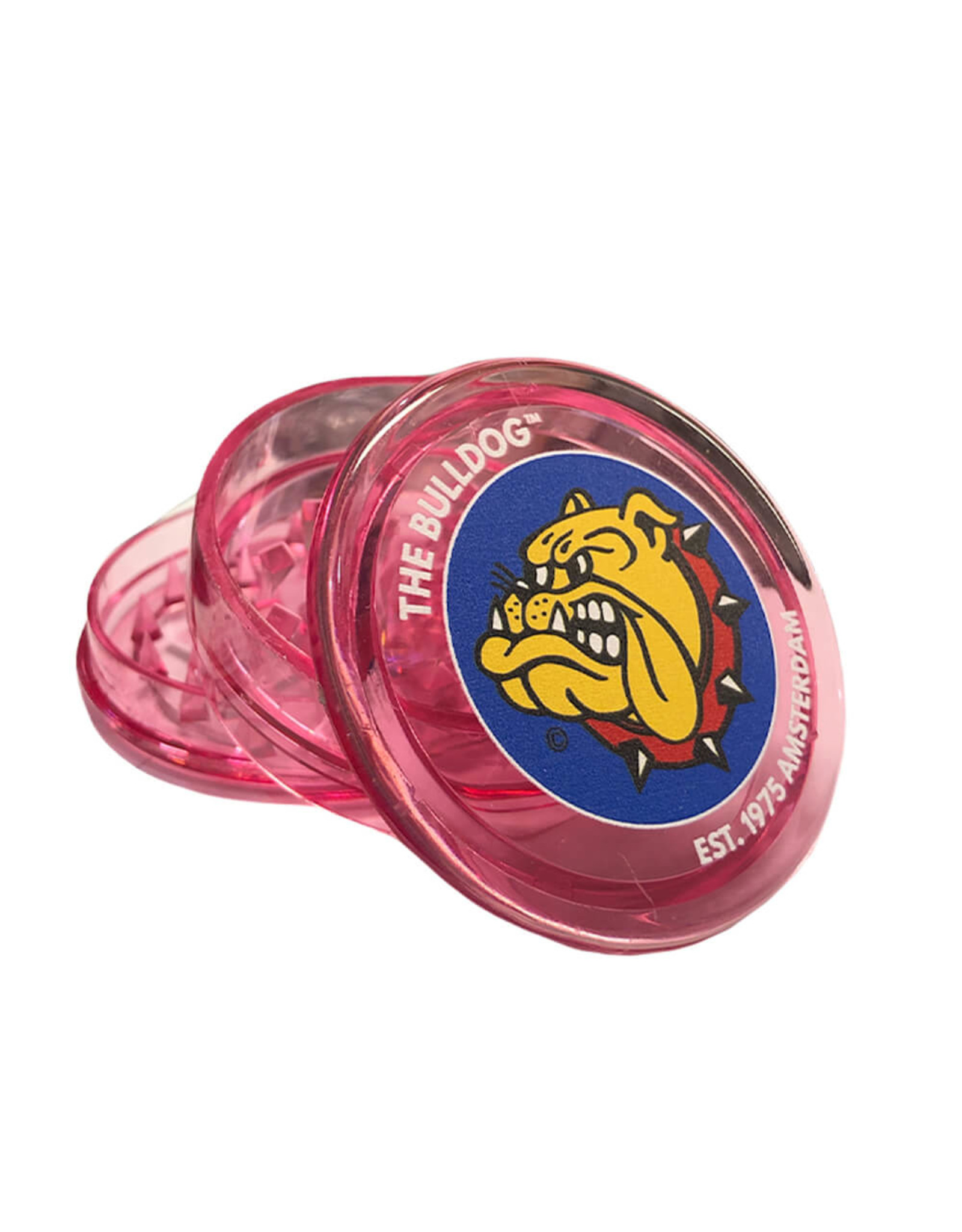 Bulldog The Bulldog Pink Plastic Grinder 3 Parts – 50mm