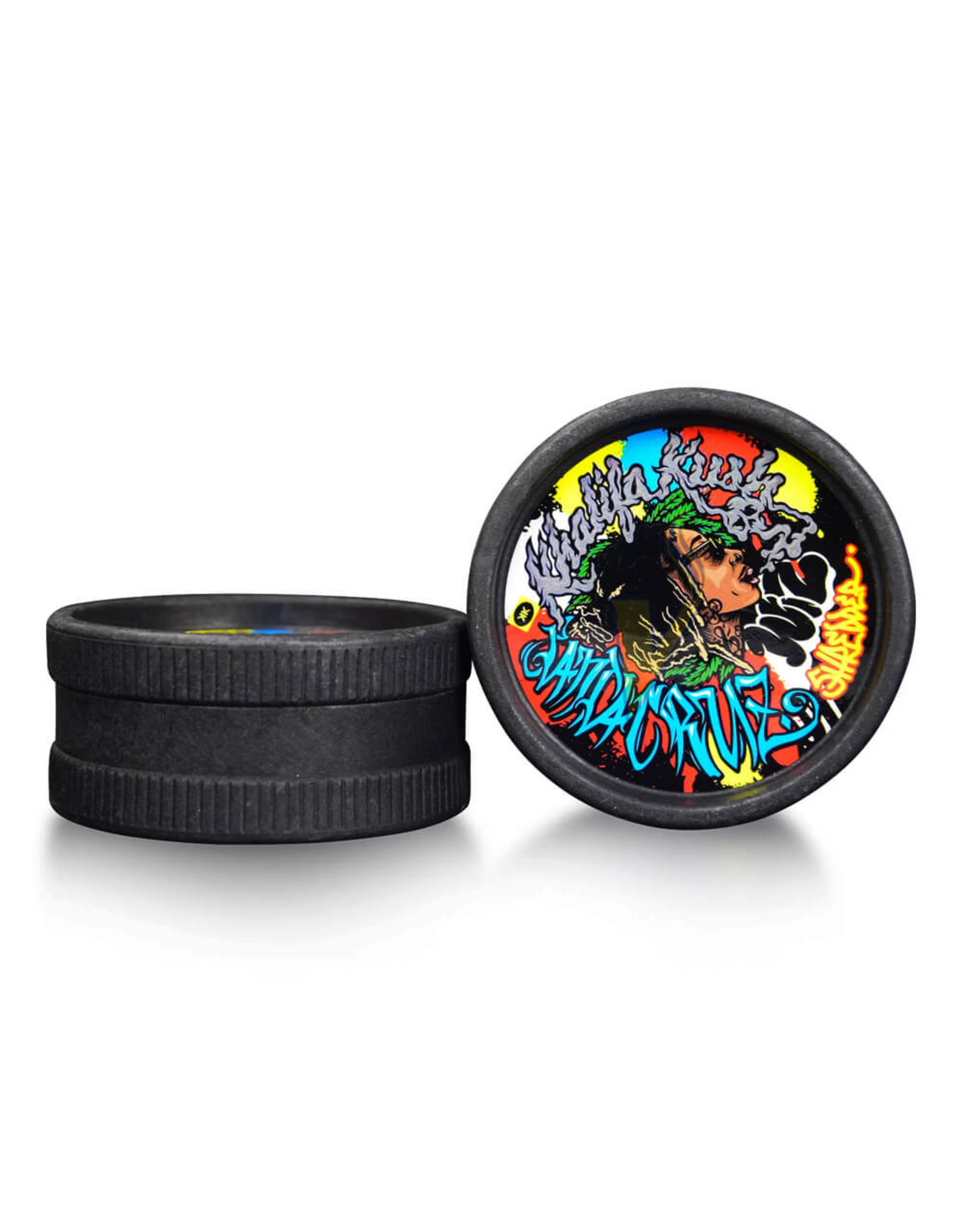 Santa Cruz Wiz Khalifa Biodegradable Hemp Grinder 2 Parts – 55mm