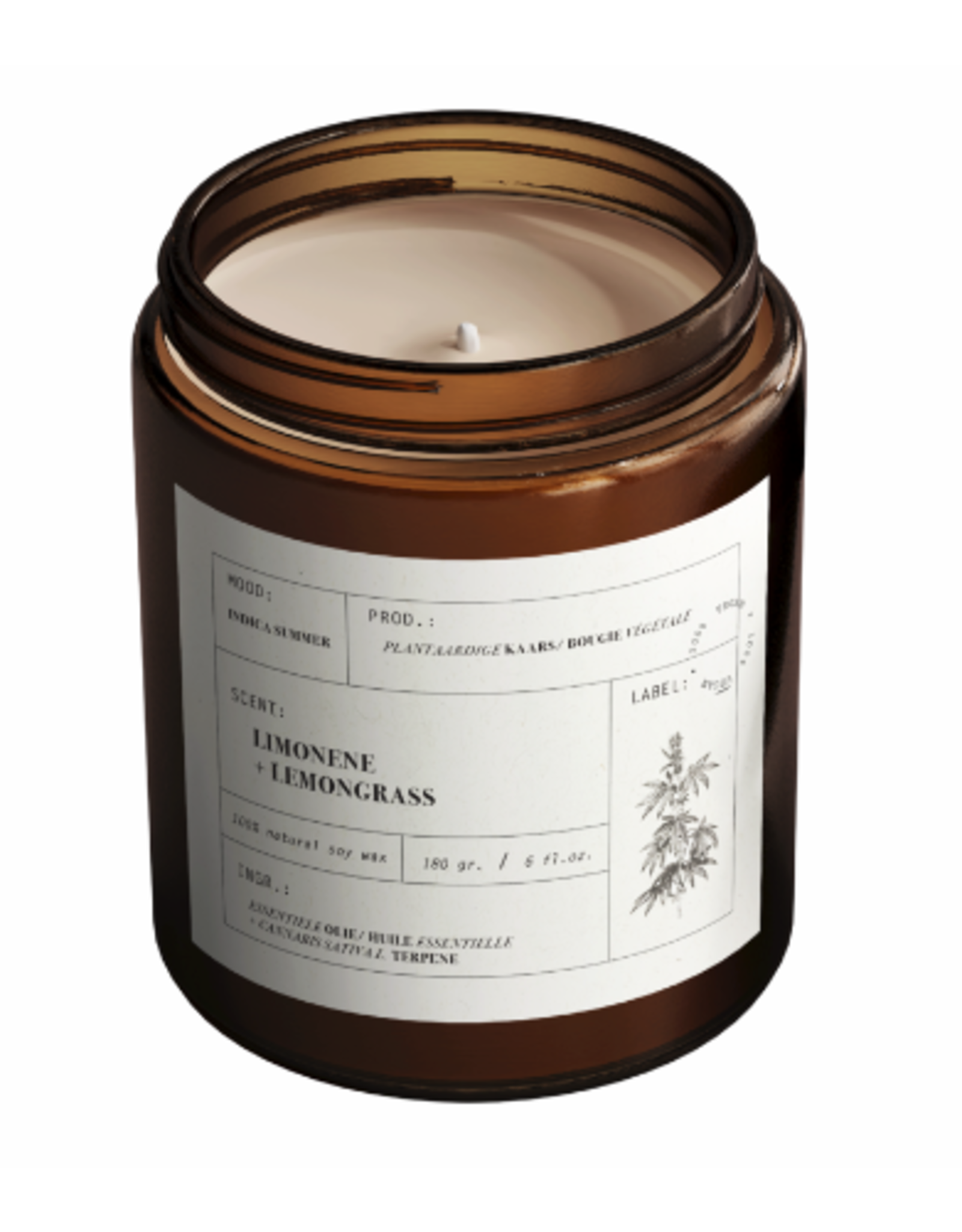 De Herborist DH candle indica summer