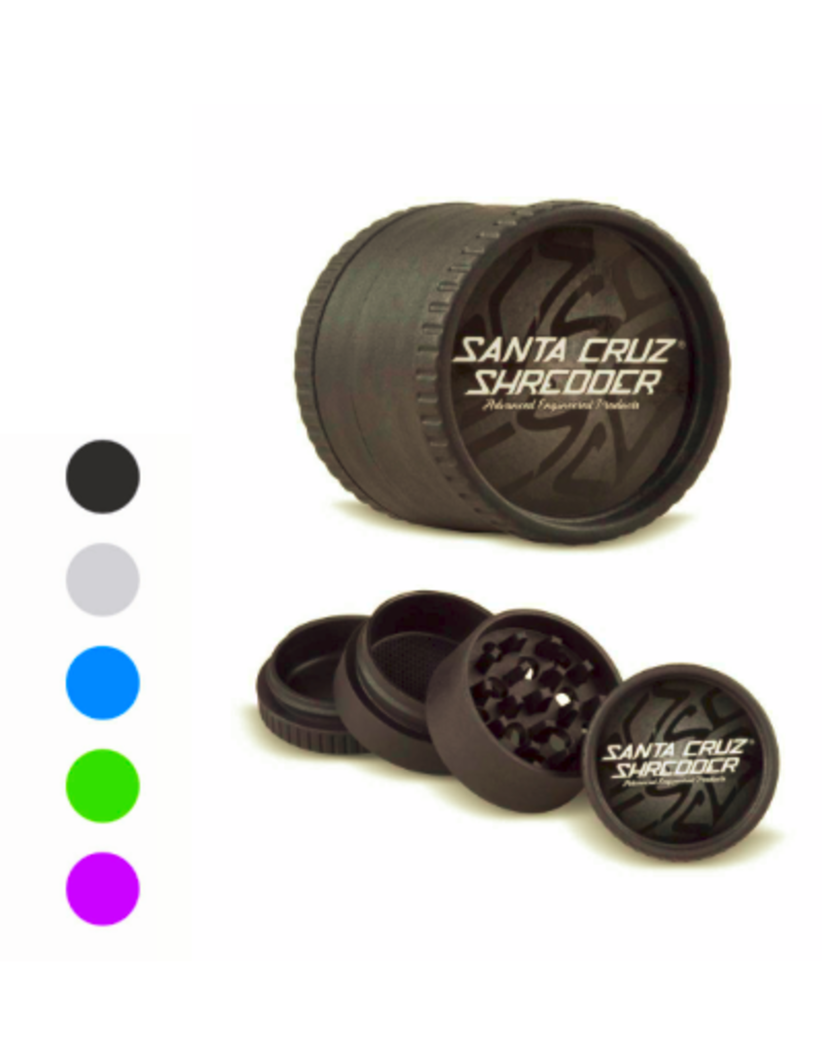 Santa Cruz Biodegradable Hemp Grinder 4 Parts / 55mm