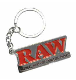 Raw Metal Keychain