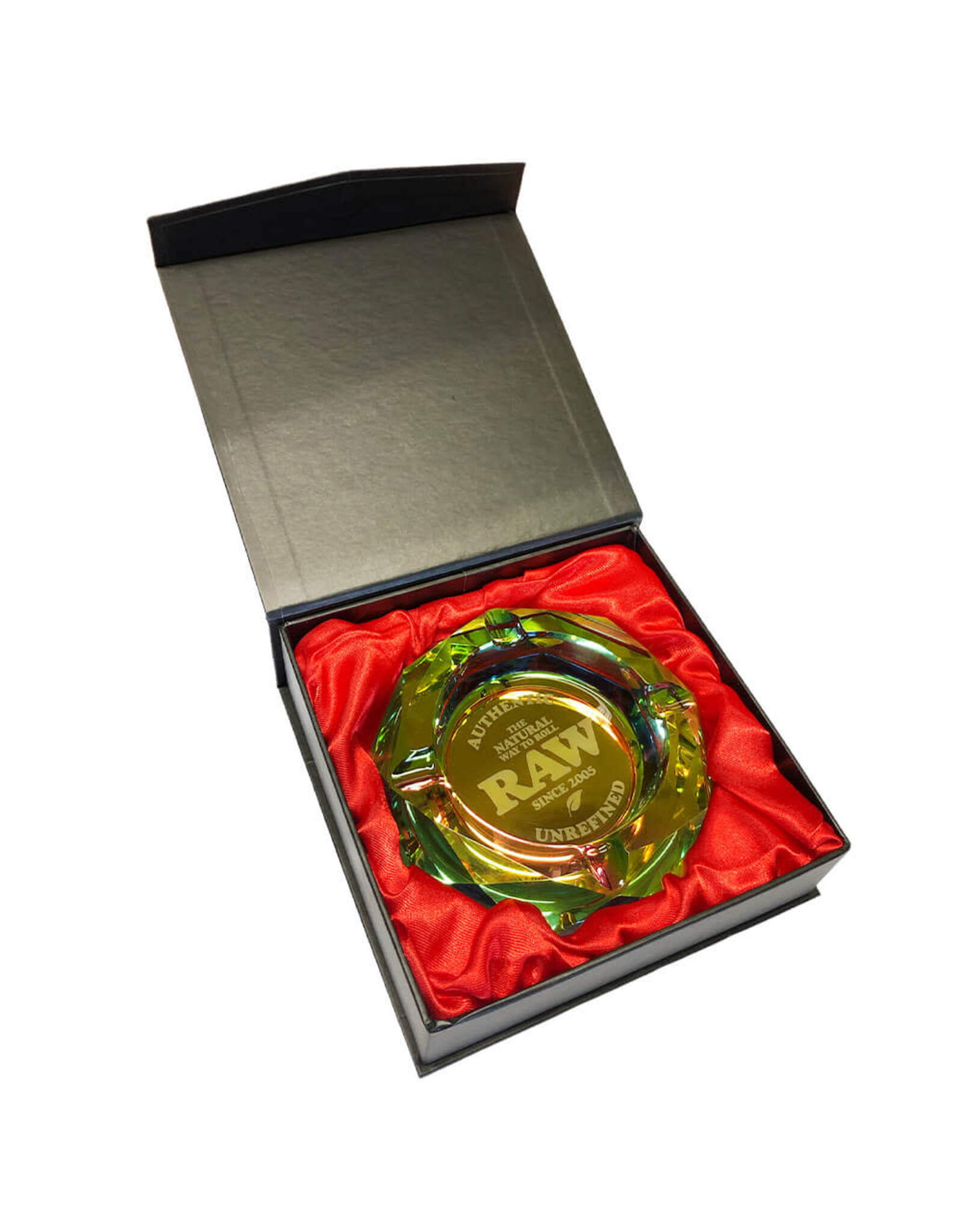 RAW RAW 'Rainbow' Thick Ashtray with Giftbox