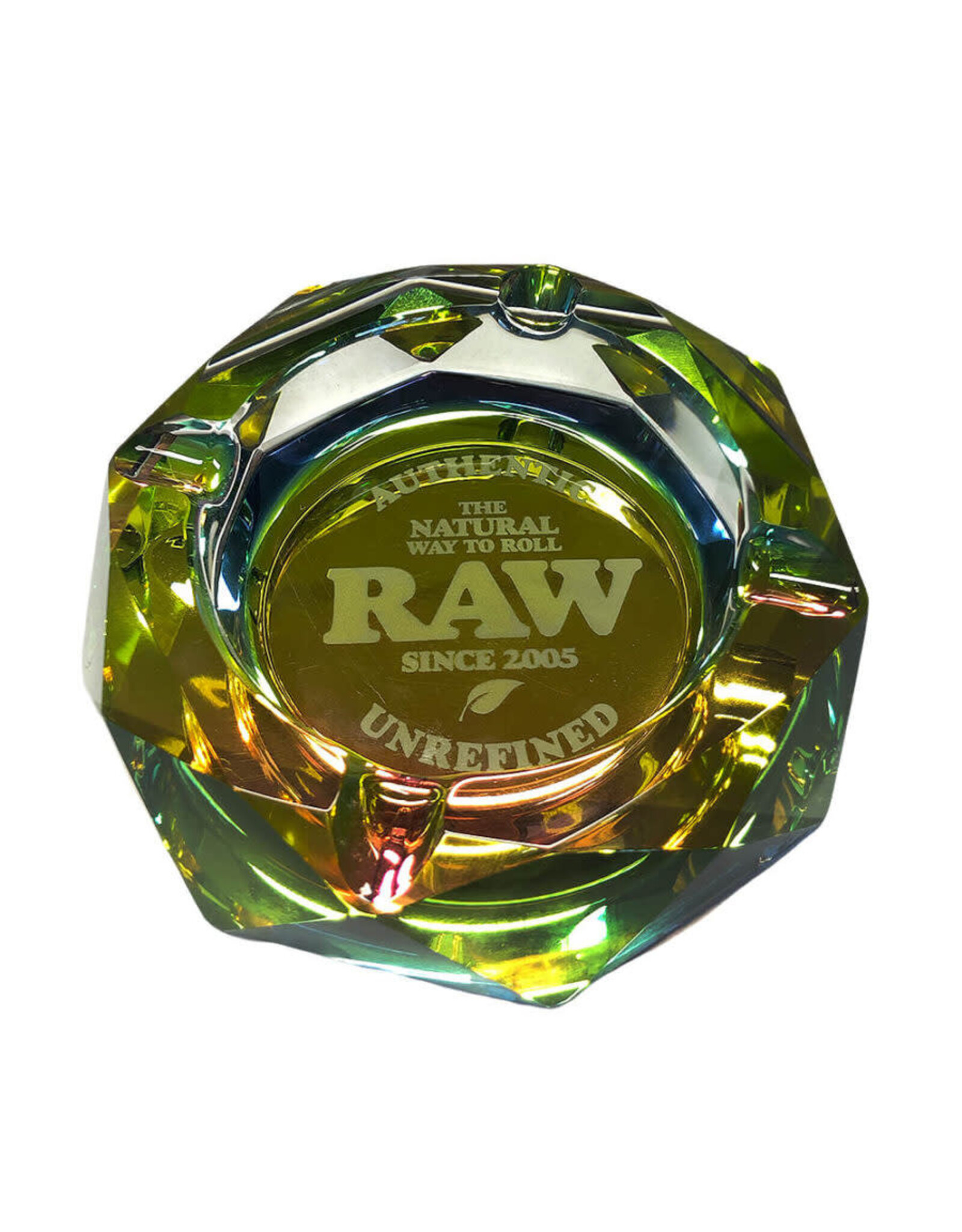 RAW RAW 'Rainbow' Thick Ashtray with Giftbox