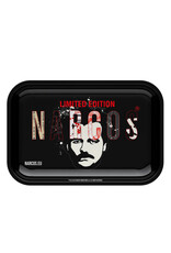 narcos Narcos Metal Rolling Tray Black Small