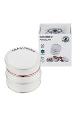 Champ High Champ High Porcelain Grinder White 4 Parts – 63mm