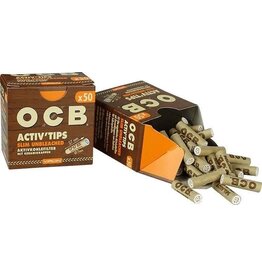 OCB OCB Active Charcoal Filters Slim unbleached 50stuks