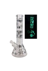 Black Leaf Black Leaf Glow Star Beaker Ice Bong