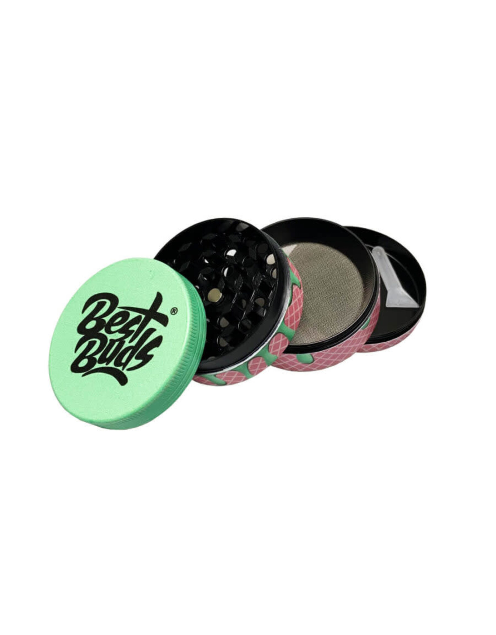 Best Buds Best Buds Grinder Gelato Pistachio Blackberry 4 Parts (50mm)