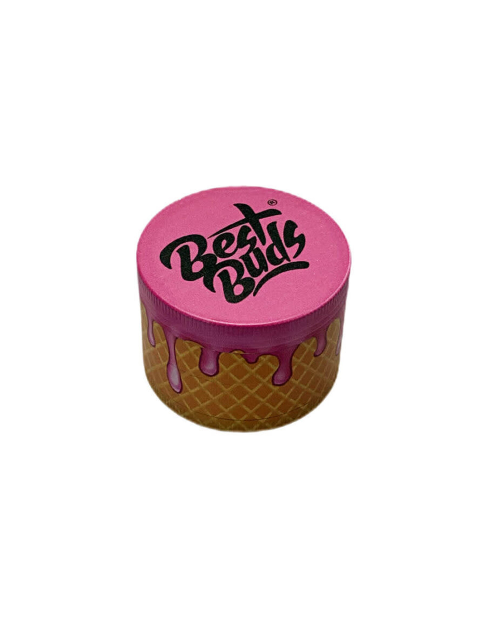 Best Buds Best Buds Grinder Gelato Raspberry 4 Parts (50mm)
