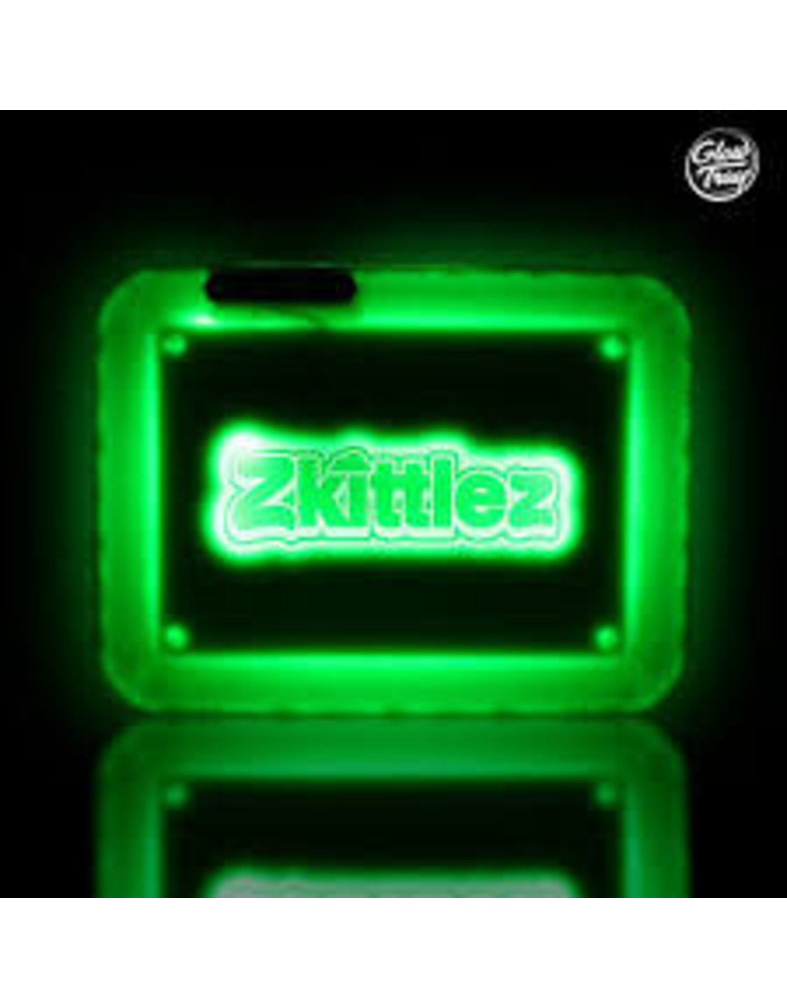 Glow Tray + Zkittlez  green