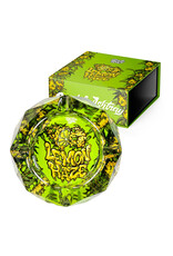 Best Buds Crystal Ashtray with Giftbox - Lemon Haze