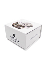 happease Katana Aluminium Grinder Silver 2 Parts – 60mm