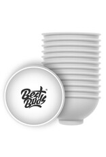 Best Buds Best Buds Silicone Mixing Bowl 7cm White with Black Logo