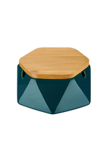 Champ High Champ High Ceramic Ashtray with Wooden Lid