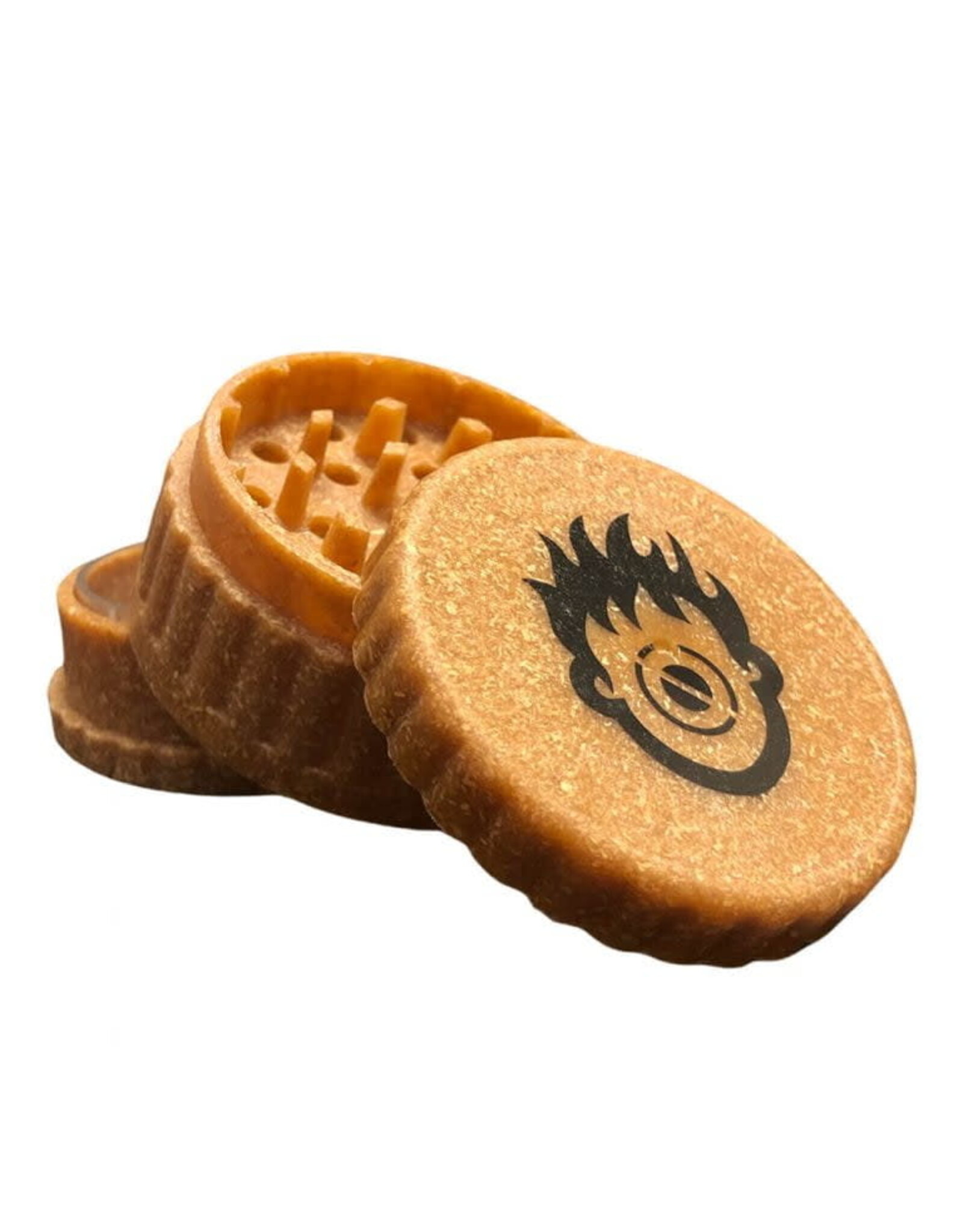 ZigZag Biodegradable Hemp Grinder 3 parts (50mm)