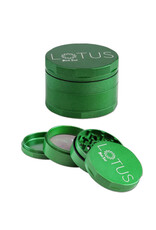 Black Leaf Black Leaf Lotus Grinder 4-part  Green