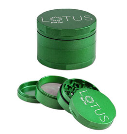 Black Leaf Black Leaf Lotus Grinder 4-part  Green