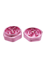 happease Katana Aluminium Grinder Pink 2 Parts  60mm