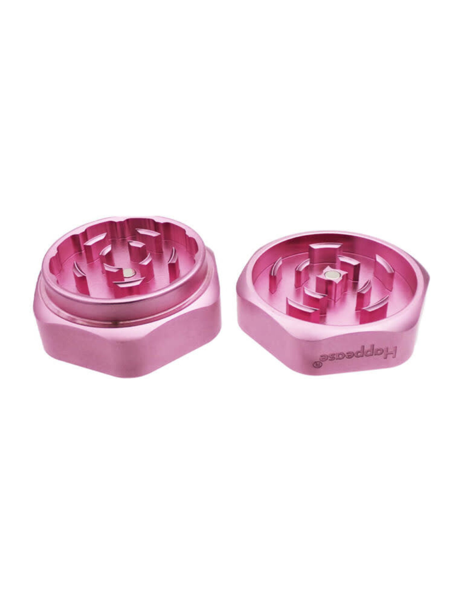 happease Katana Aluminium Grinder Pink 2 Parts  60mm