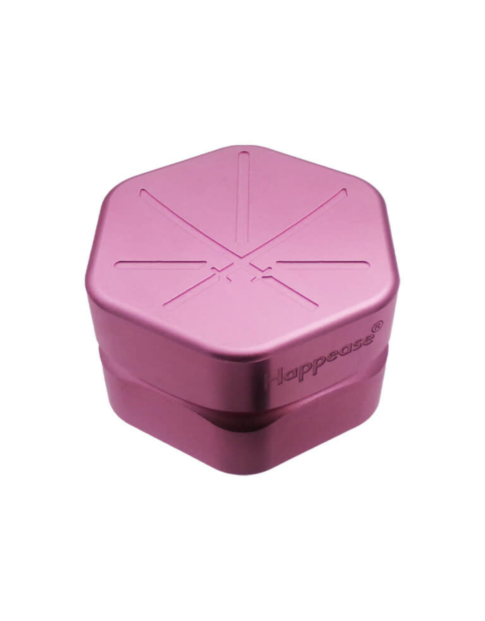 happease Katana Aluminium Grinder Pink 2 Parts  60mm