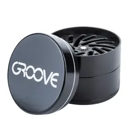 Groove Grinder 4 parts Black 63 mm