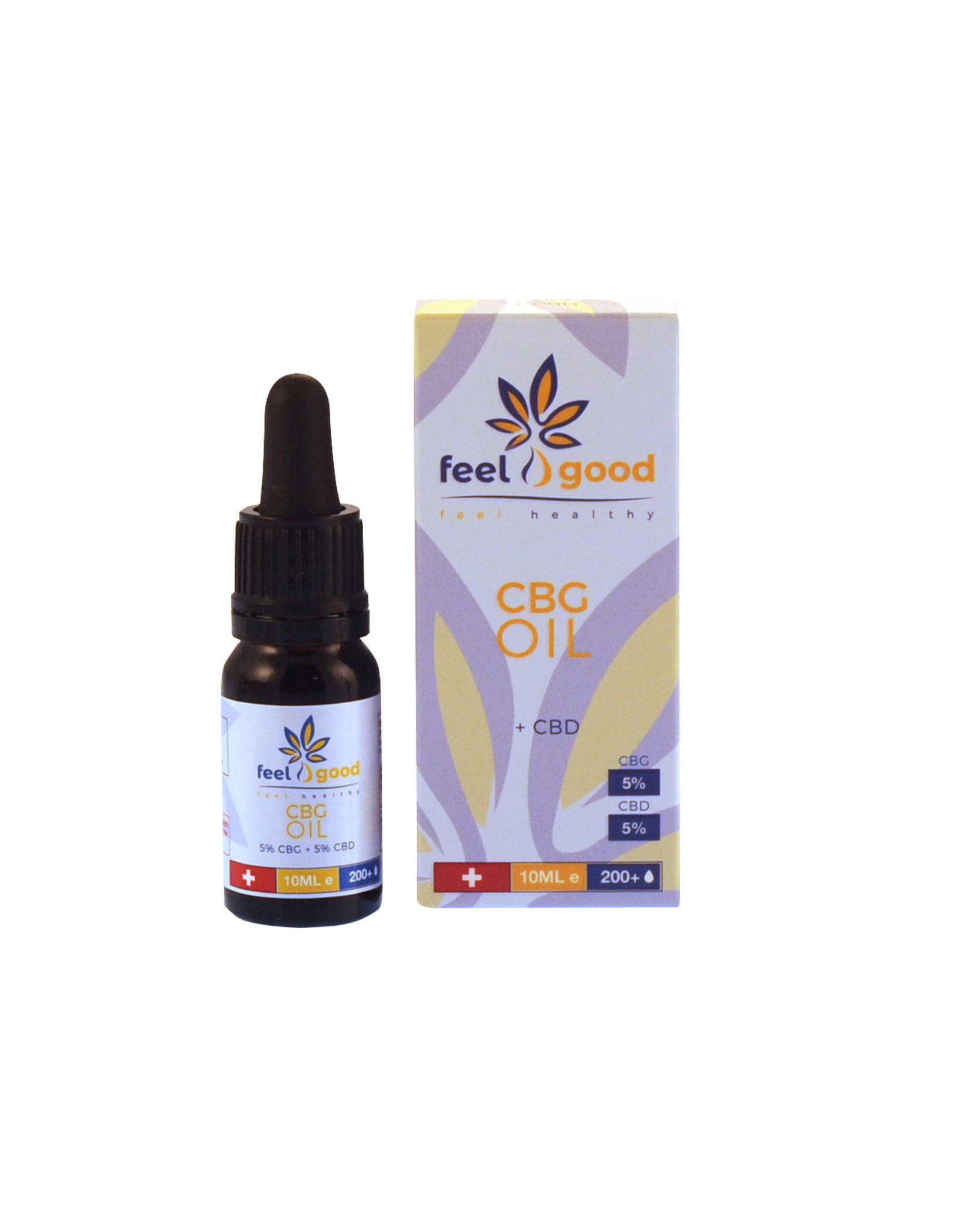 Feel Good Feel Good  CBG 5%  + CBD 5%  Olie