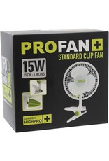 Garden High Pro Garden HighPRO Standard Clip fan 15watt White
