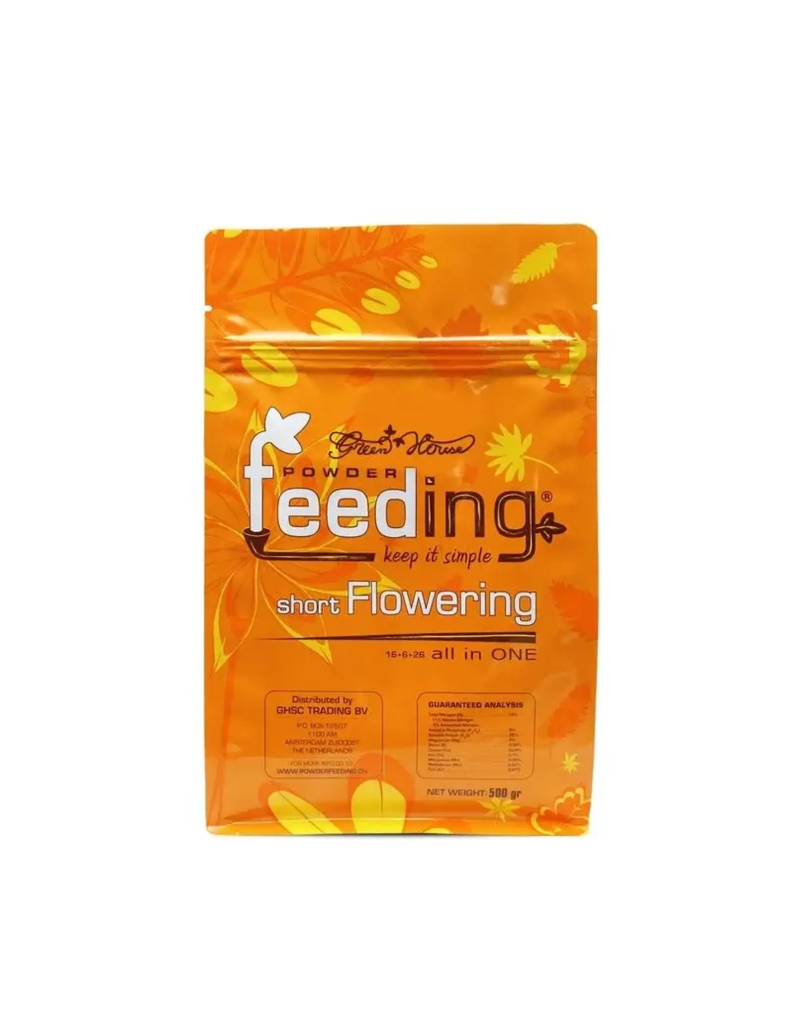 Greenhouse Green house powder feeding Short Flowering 125g