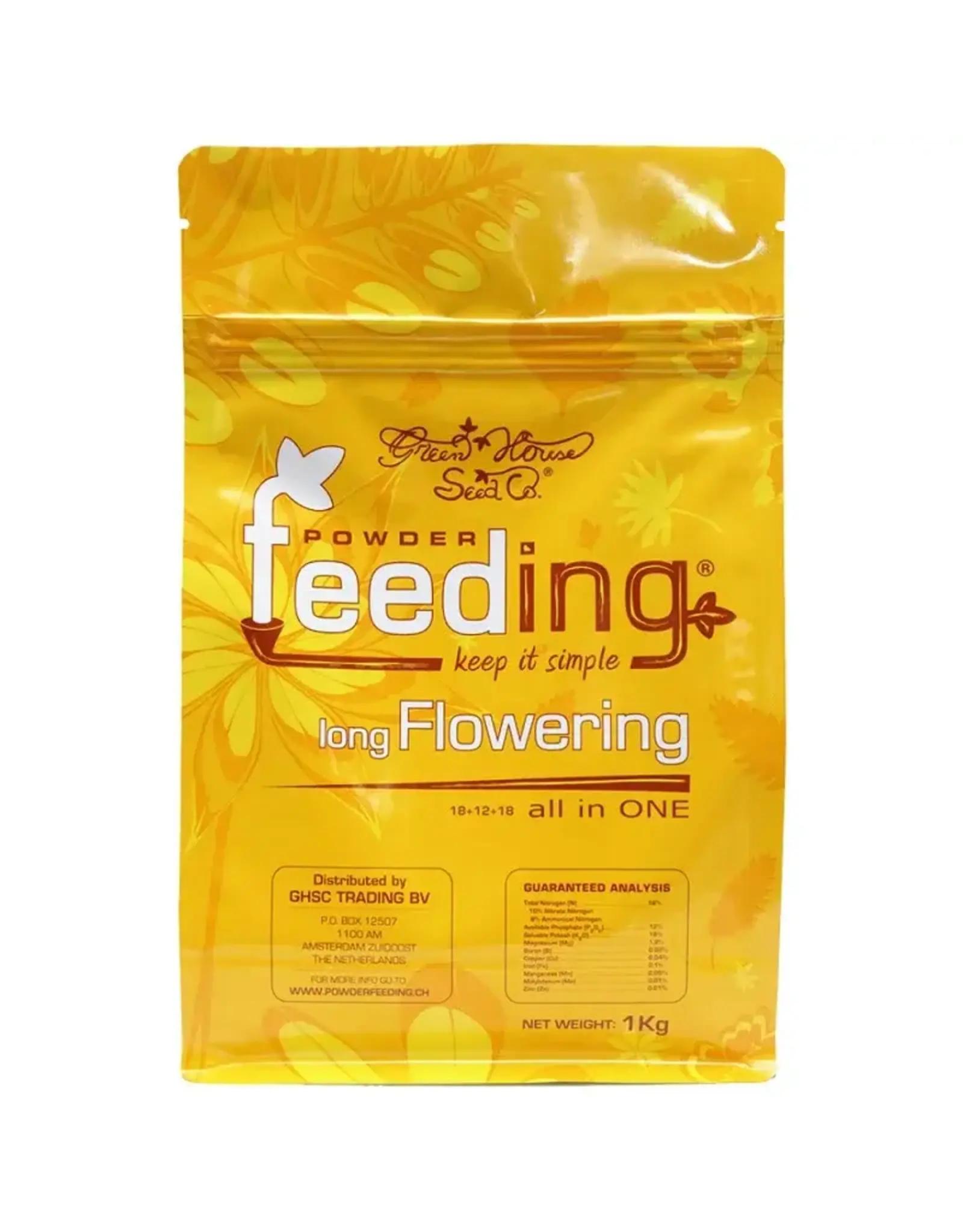 Greenhouse Green house powder feeding Long Flowering 125g