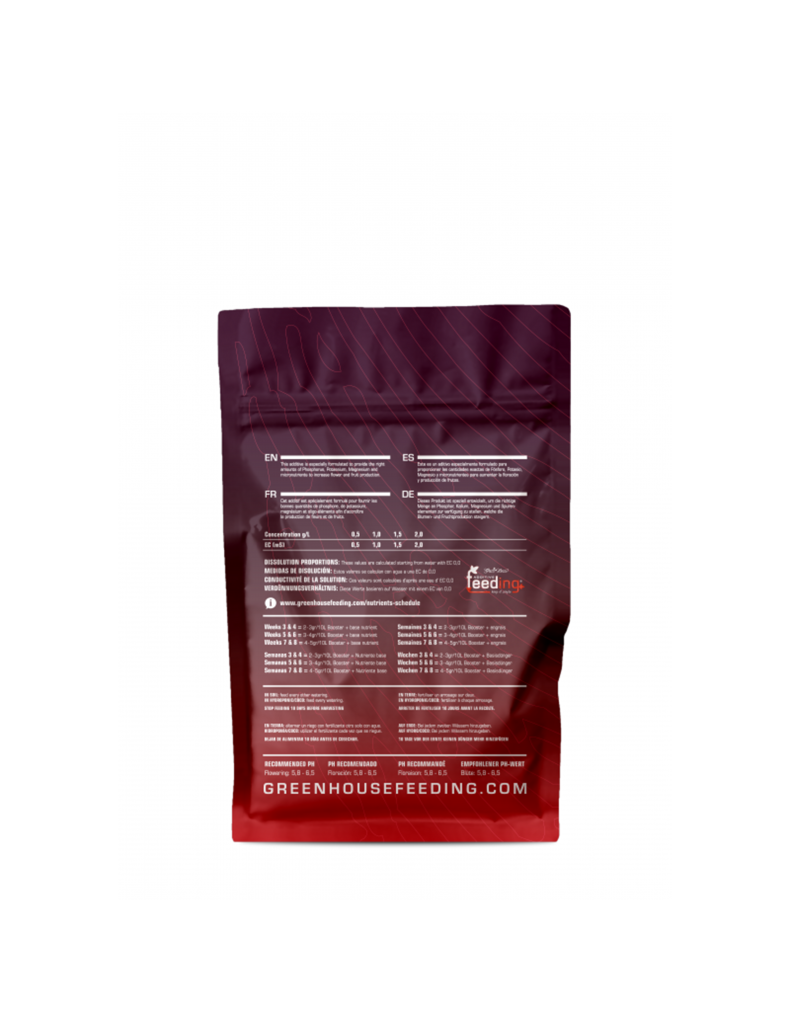 Greenhouse Green house powder feeding PK + Booster 500g