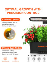 Spider Farmer Spider Farmer Smart  G12 Hydroponics Growing System  Herb Garden With APP & Wifi Controlled