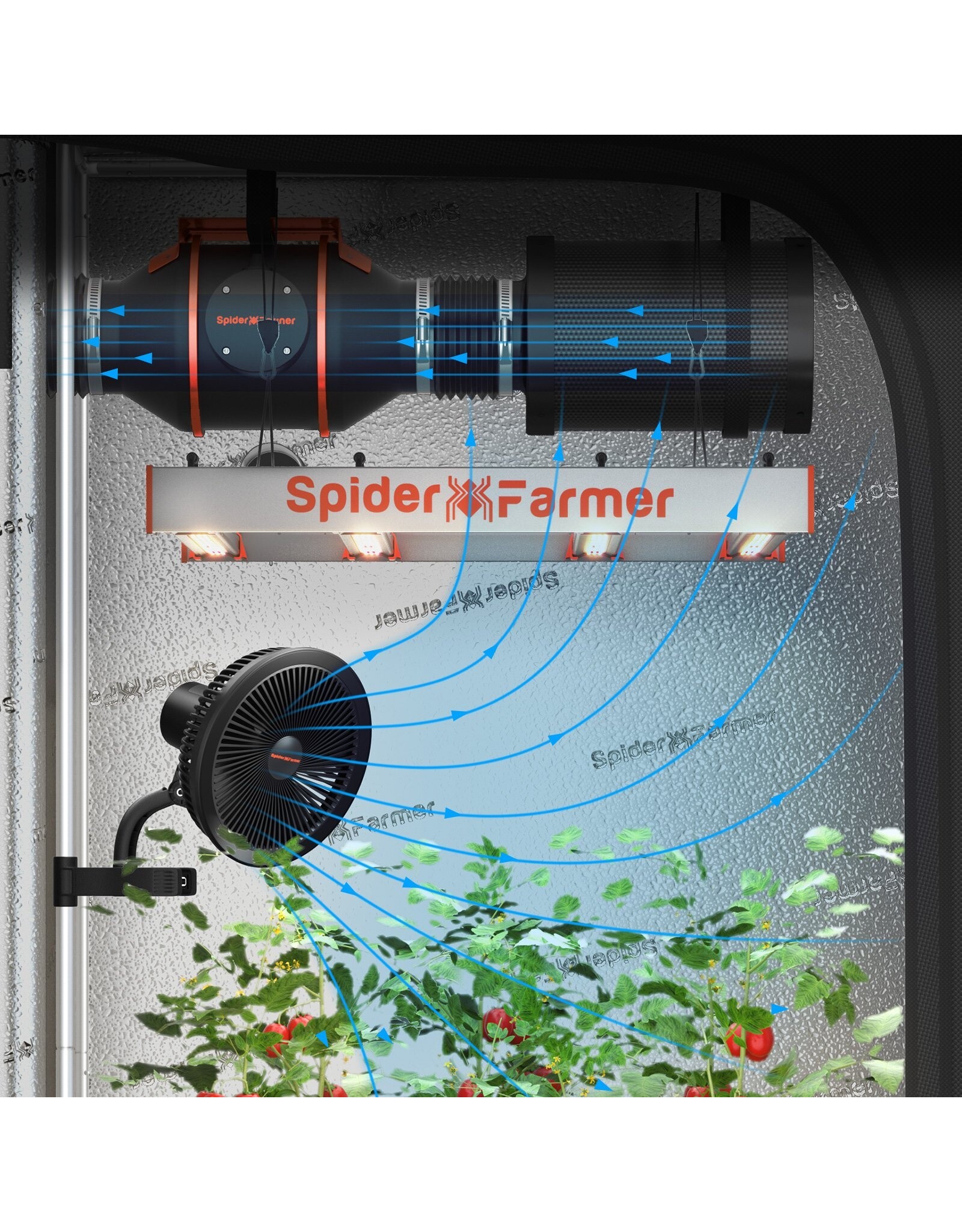 Spider Farmer Spider Farmer  SF 1000D  LED Lamp  100W