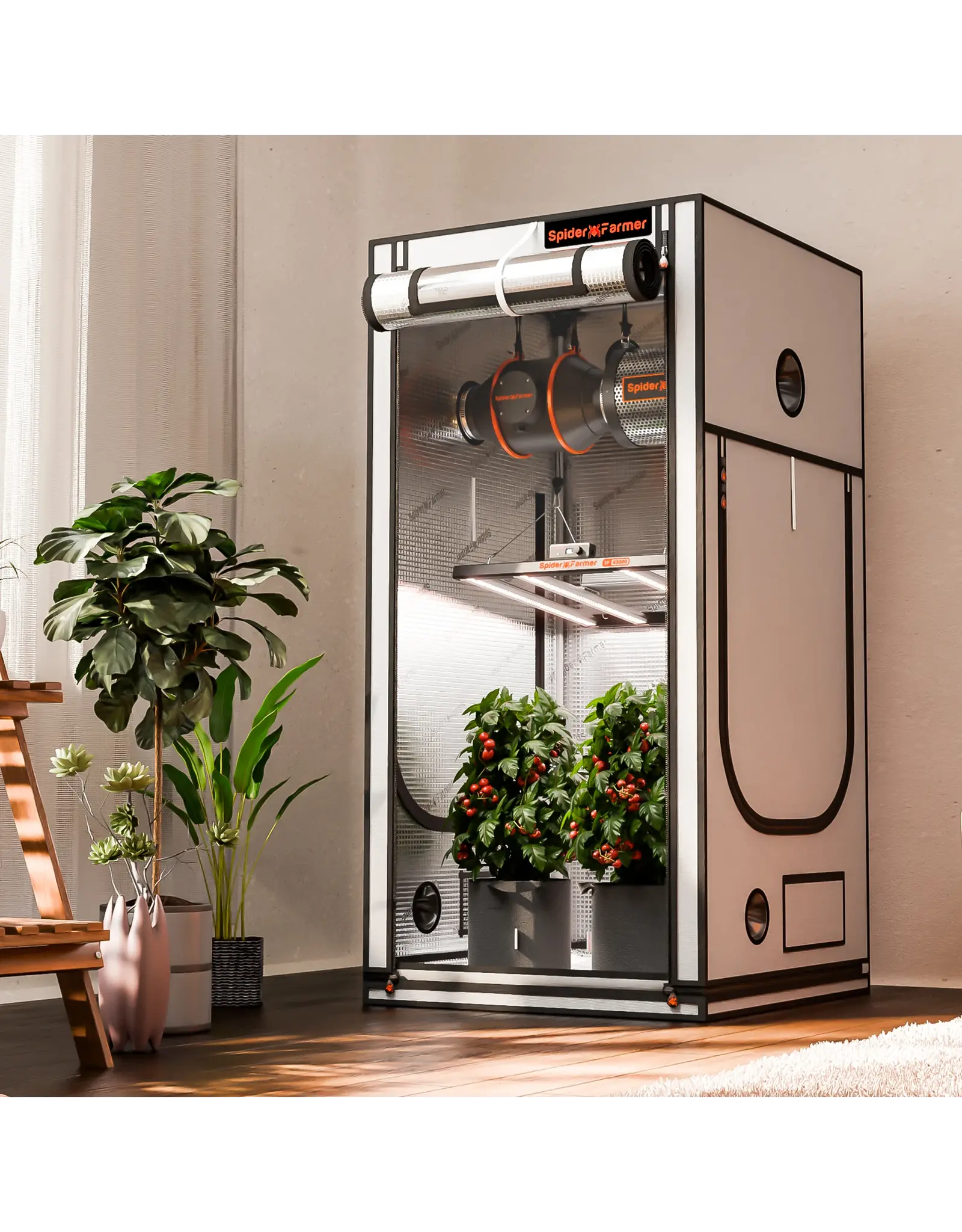 Spider Farmer Spider Farmer Grow Tent 90x90x180cm PRO