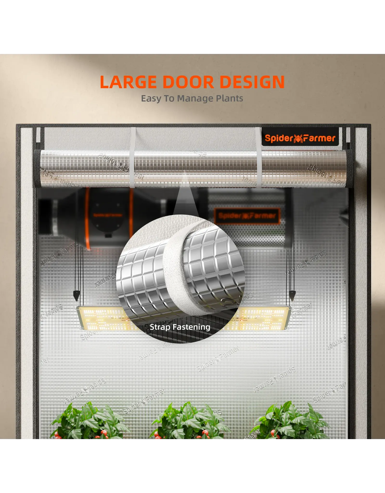 Spider Farmer Spider Farmer Grow Tent 70x140x200cm PRO