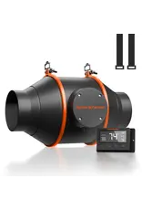 Spider Farmer Spider Farmer 4INCH  Inline Duct Fan with Temperature Humidity Controller 205CFM