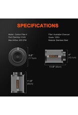 Spider Farmer Spider Farmer Carbon Filter 4 Inch
