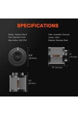 Spider Farmer Spider Farmer Carbon Filter 6 Inch